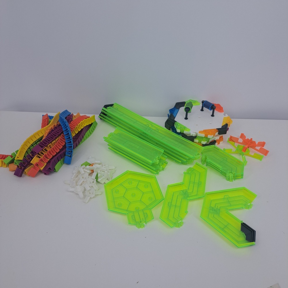 Hexbug Nano V2 Neon Track Set Replacement Pieces Connectors Platforms Lot Toy